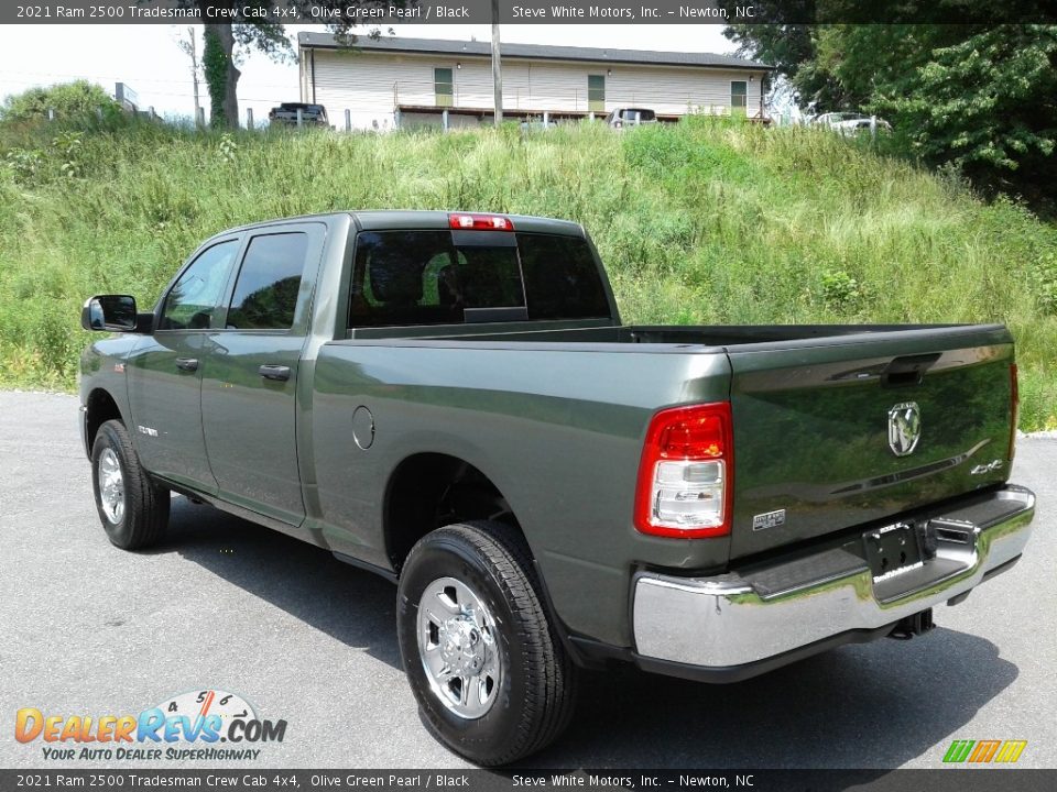 2021 Ram 2500 Tradesman Crew Cab 4x4 Olive Green Pearl / Black Photo #9