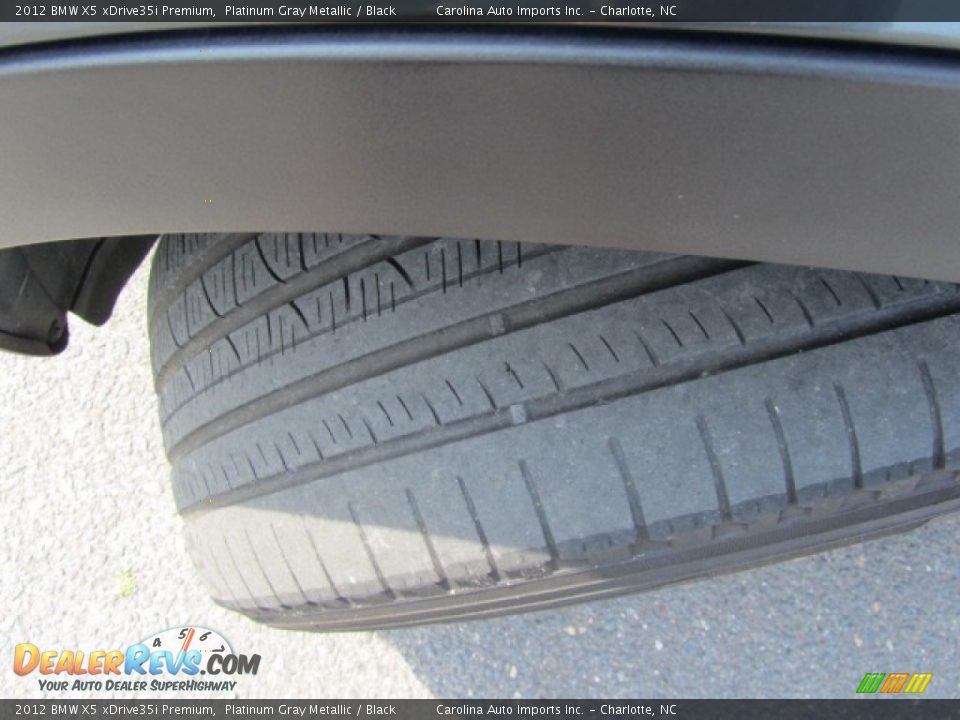 2012 BMW X5 xDrive35i Premium Platinum Gray Metallic / Black Photo #27