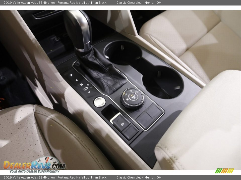 2019 Volkswagen Atlas SE 4Motion Fortana Red Metallic / Titan Black Photo #12
