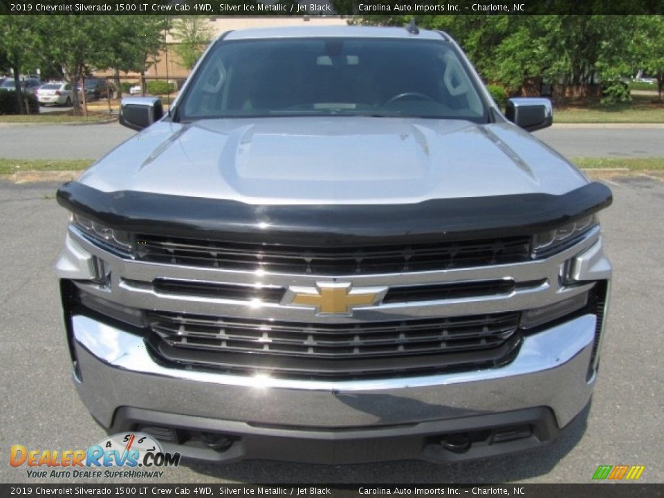 2019 Chevrolet Silverado 1500 LT Crew Cab 4WD Silver Ice Metallic / Jet Black Photo #5