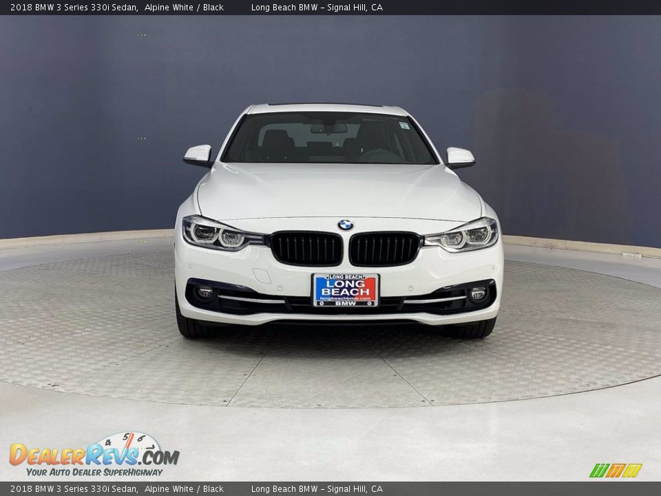 2018 BMW 3 Series 330i Sedan Alpine White / Black Photo #2