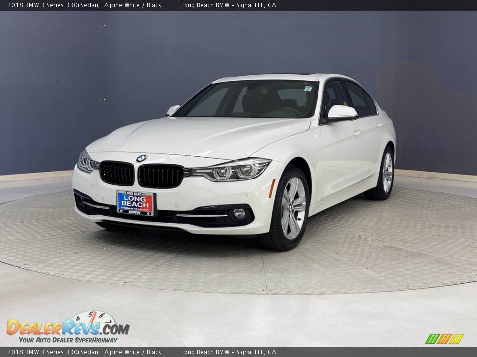 2018 BMW 3 Series 330i Sedan Alpine White / Black Photo #3