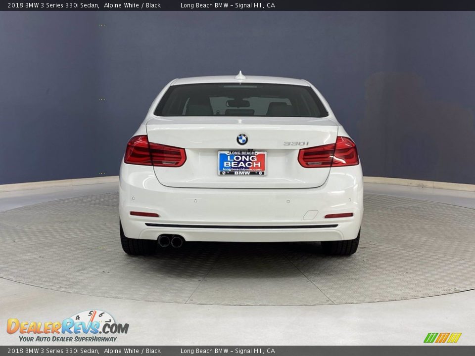 2018 BMW 3 Series 330i Sedan Alpine White / Black Photo #4