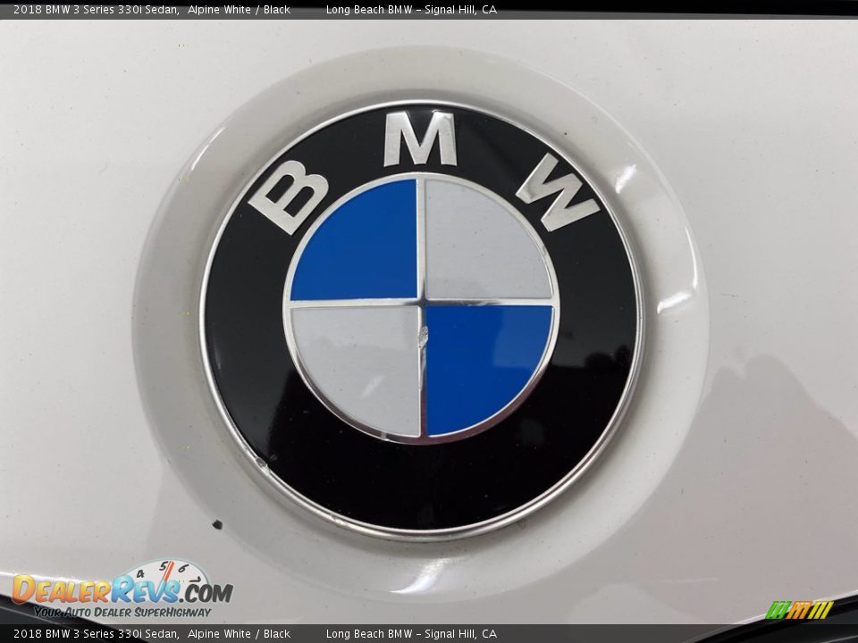 2018 BMW 3 Series 330i Sedan Alpine White / Black Photo #8