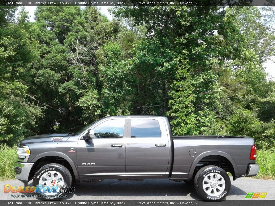 2021 Ram 2500 Laramie Crew Cab 4x4 Granite Crystal Metallic / Black Photo #1