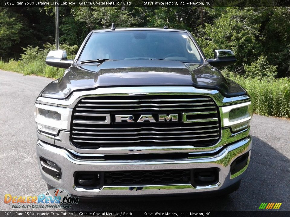 2021 Ram 2500 Laramie Crew Cab 4x4 Granite Crystal Metallic / Black Photo #3