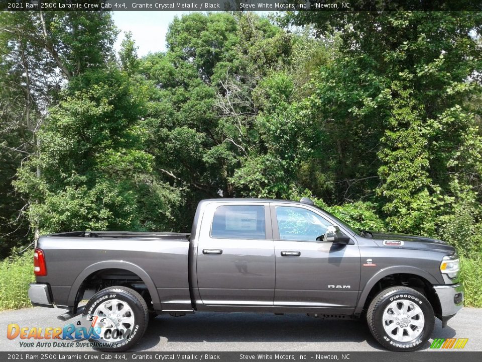 2021 Ram 2500 Laramie Crew Cab 4x4 Granite Crystal Metallic / Black Photo #5