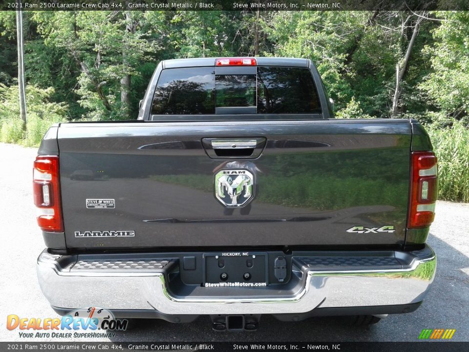 2021 Ram 2500 Laramie Crew Cab 4x4 Granite Crystal Metallic / Black Photo #7