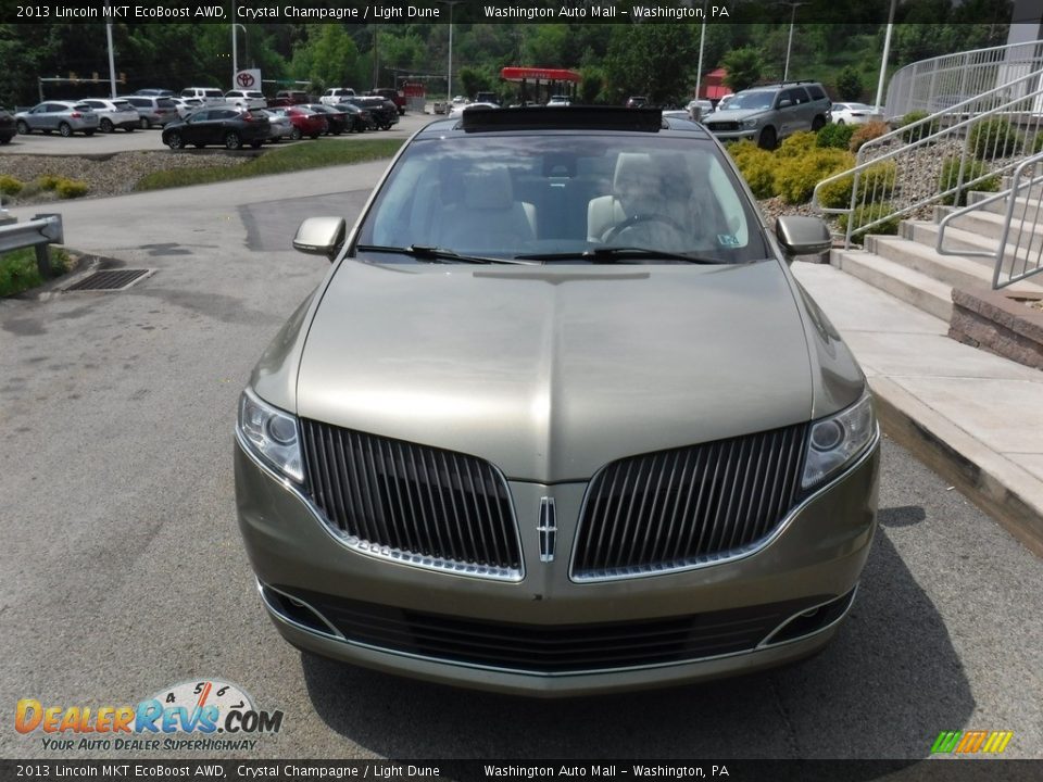 2013 Lincoln MKT EcoBoost AWD Crystal Champagne / Light Dune Photo #12