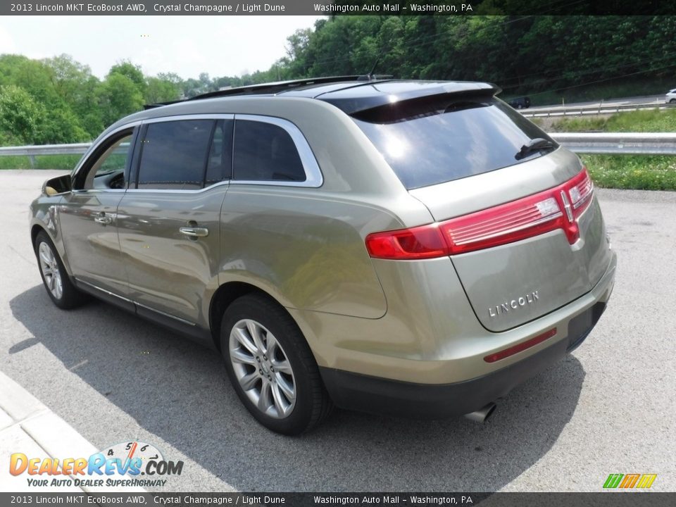 2013 Lincoln MKT EcoBoost AWD Crystal Champagne / Light Dune Photo #15