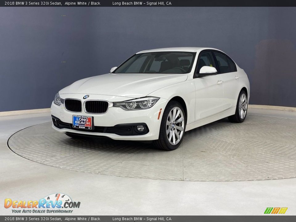 2018 BMW 3 Series 320i Sedan Alpine White / Black Photo #3