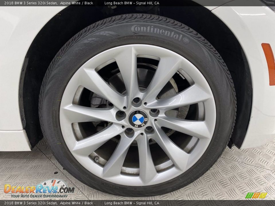 2018 BMW 3 Series 320i Sedan Alpine White / Black Photo #6