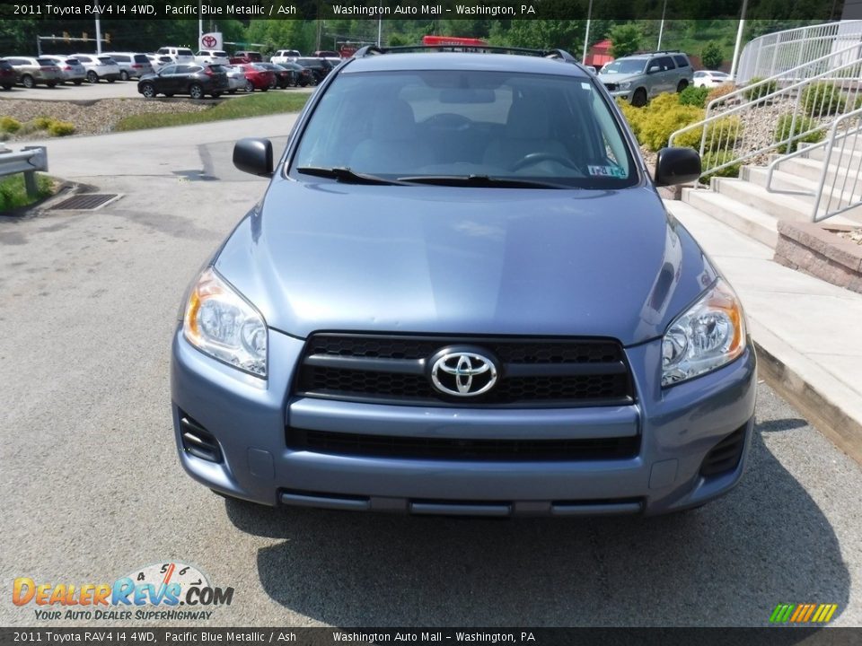 2011 Toyota RAV4 I4 4WD Pacific Blue Metallic / Ash Photo #10