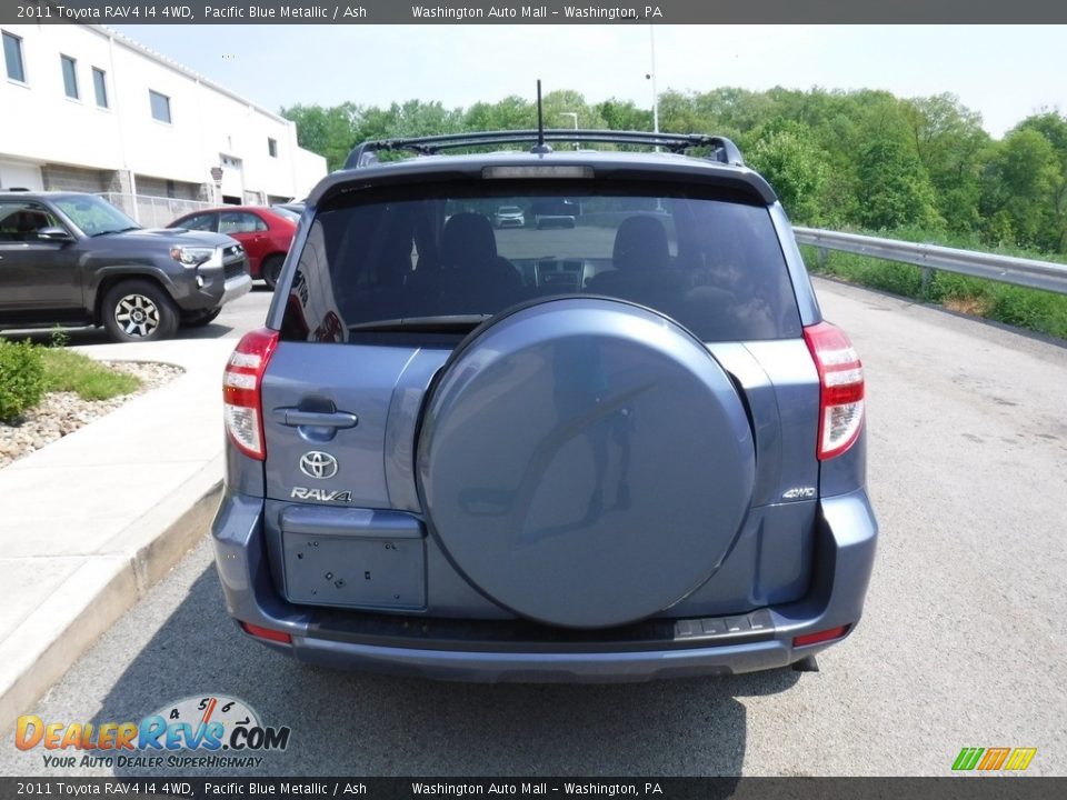 2011 Toyota RAV4 I4 4WD Pacific Blue Metallic / Ash Photo #14