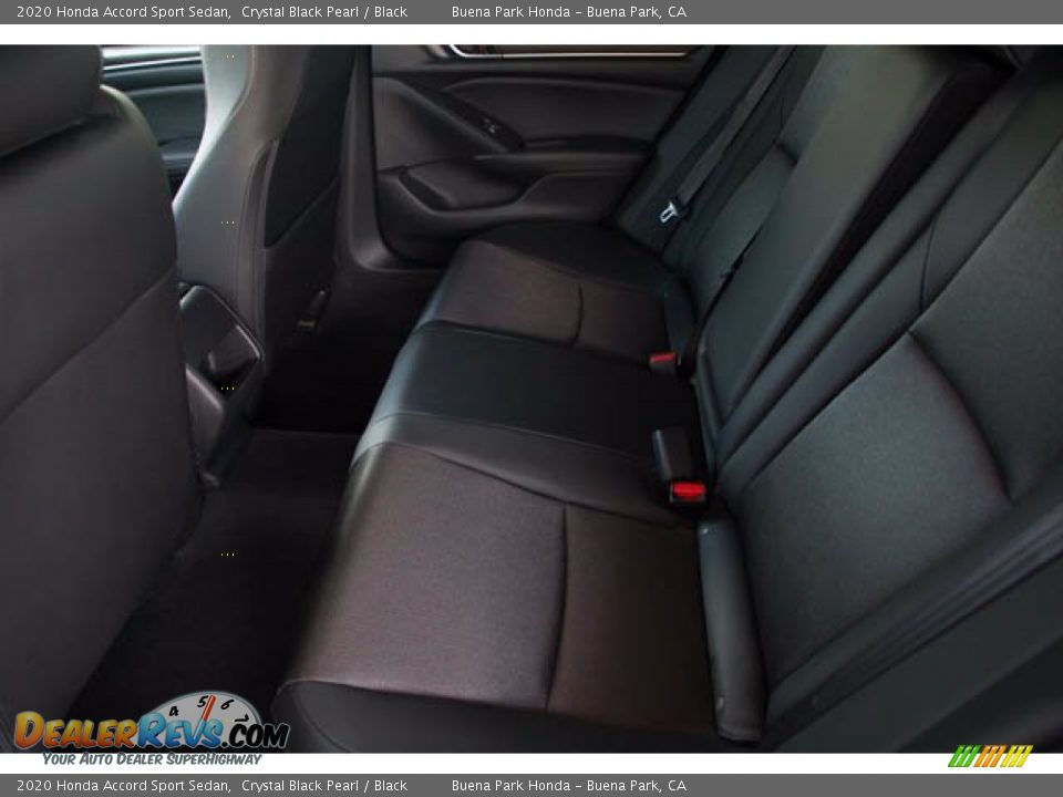 2020 Honda Accord Sport Sedan Crystal Black Pearl / Black Photo #4