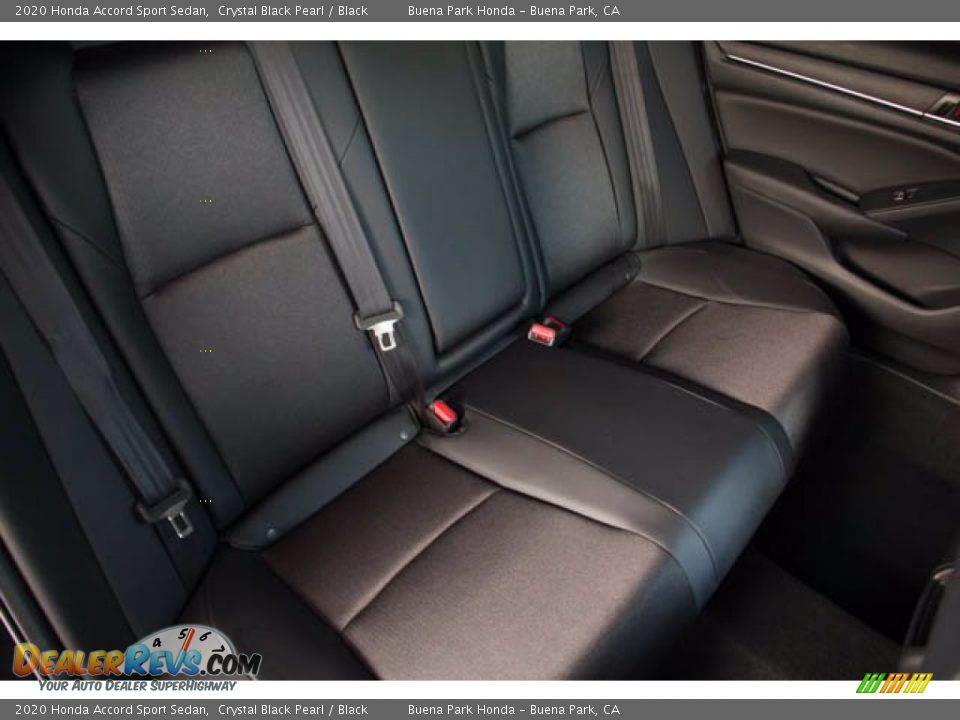 2020 Honda Accord Sport Sedan Crystal Black Pearl / Black Photo #22