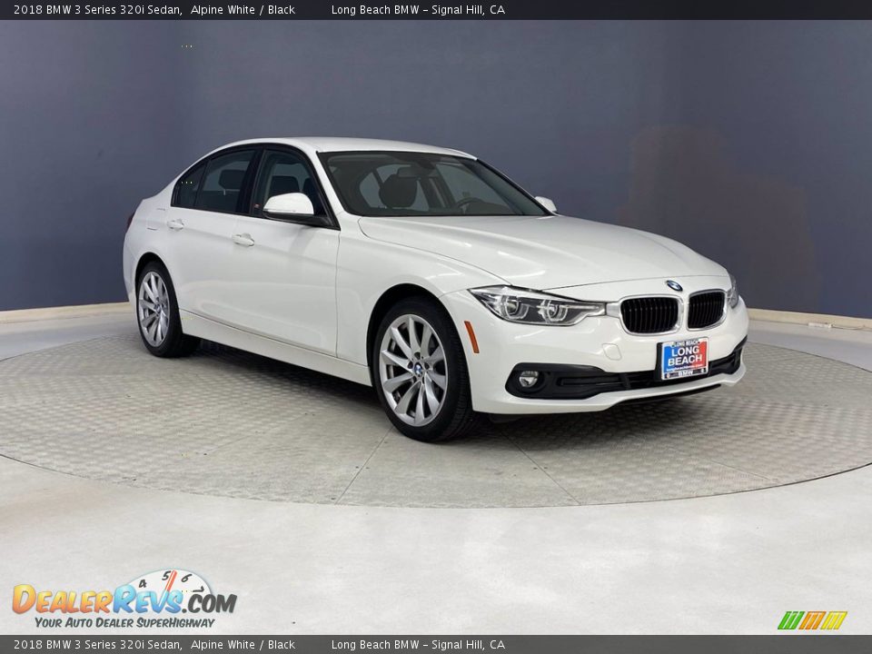 2018 BMW 3 Series 320i Sedan Alpine White / Black Photo #36