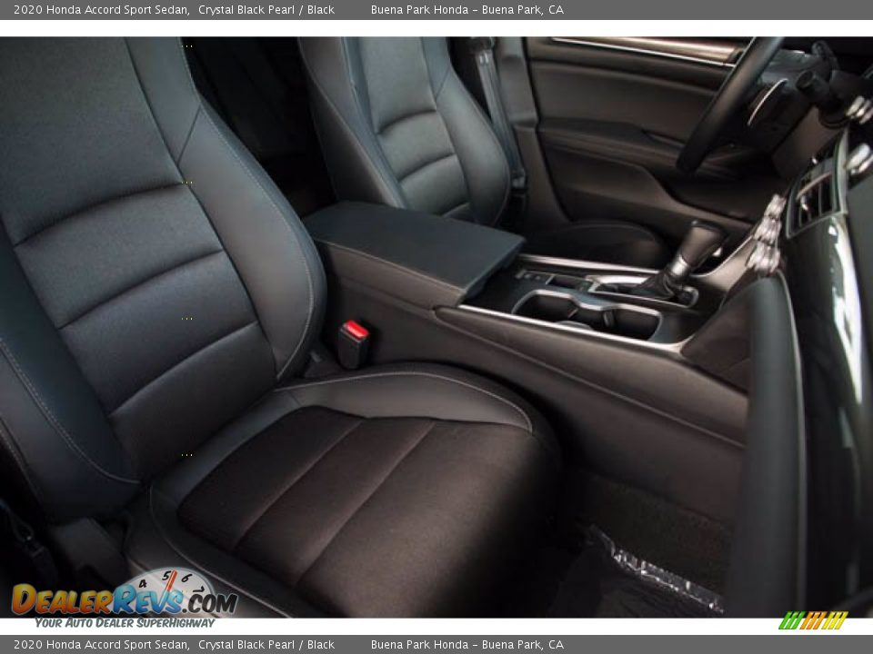 2020 Honda Accord Sport Sedan Crystal Black Pearl / Black Photo #24