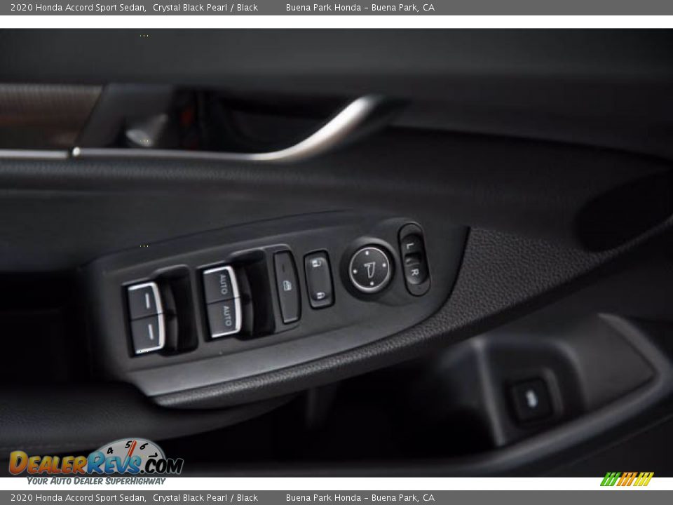 2020 Honda Accord Sport Sedan Crystal Black Pearl / Black Photo #29