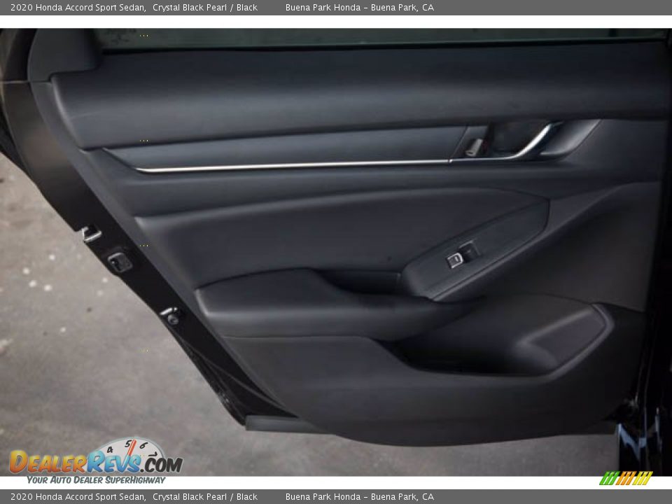 2020 Honda Accord Sport Sedan Crystal Black Pearl / Black Photo #30