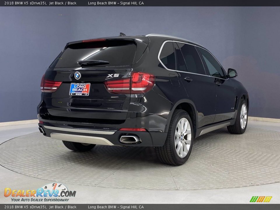 2018 BMW X5 sDrive35i Jet Black / Black Photo #5