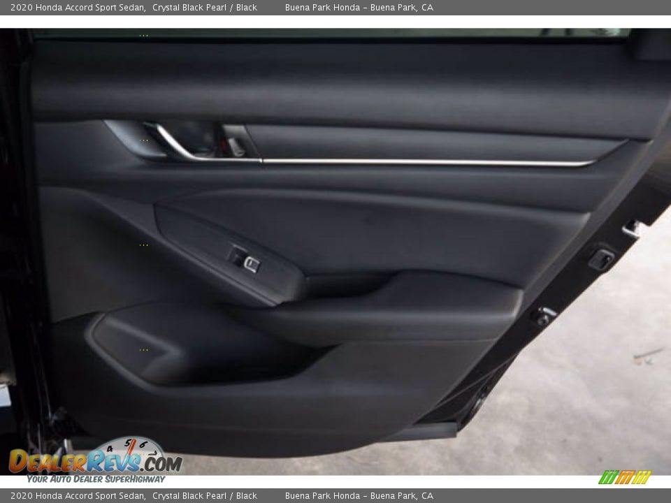 2020 Honda Accord Sport Sedan Crystal Black Pearl / Black Photo #31