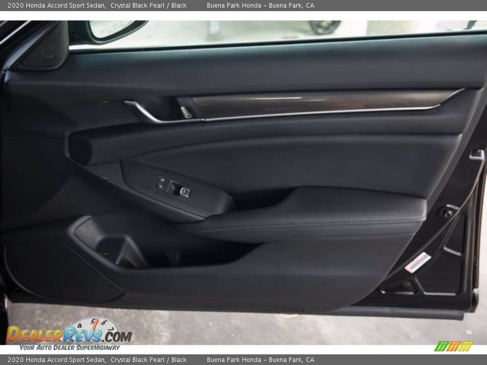 2020 Honda Accord Sport Sedan Crystal Black Pearl / Black Photo #32