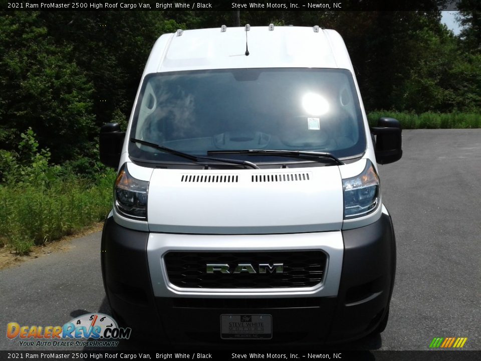 2021 Ram ProMaster 2500 High Roof Cargo Van Bright White / Black Photo #3