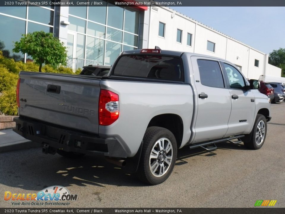 2020 Toyota Tundra SR5 CrewMax 4x4 Cement / Black Photo #19