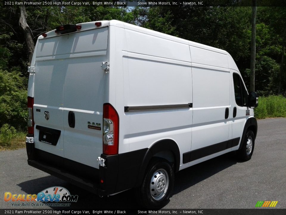 2021 Ram ProMaster 2500 High Roof Cargo Van Bright White / Black Photo #6