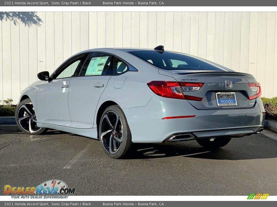 2021 Honda Accord Sport Sonic Gray Pearl / Black Photo #3