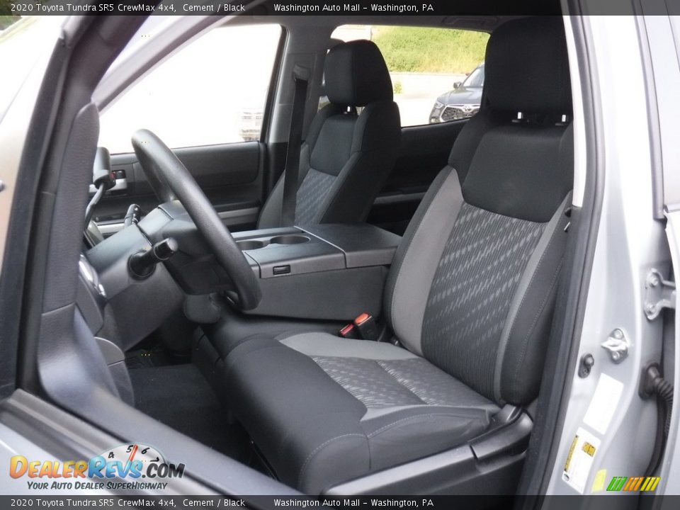 Front Seat of 2020 Toyota Tundra SR5 CrewMax 4x4 Photo #23