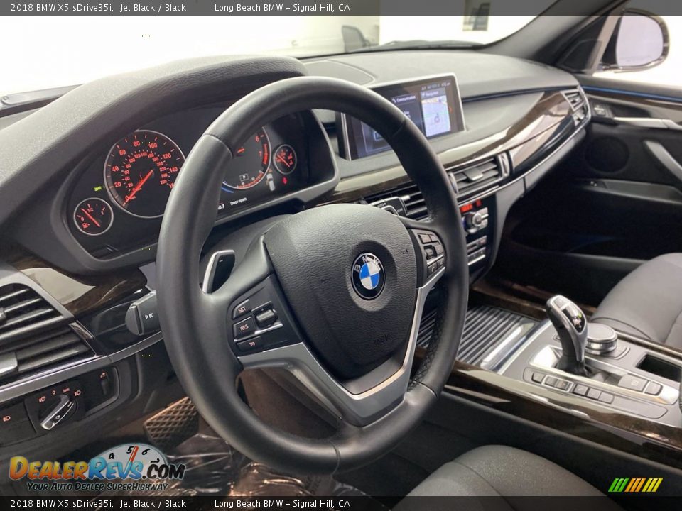 2018 BMW X5 sDrive35i Jet Black / Black Photo #16