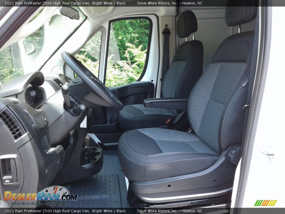 2021 Ram ProMaster 2500 High Roof Cargo Van Bright White / Black Photo #10