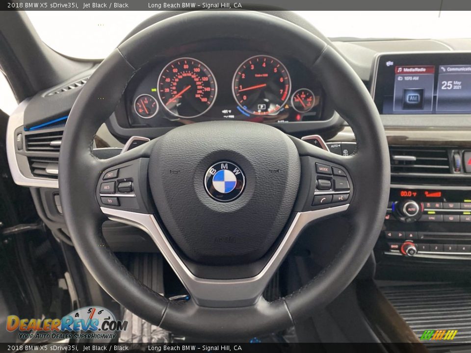 2018 BMW X5 sDrive35i Jet Black / Black Photo #18