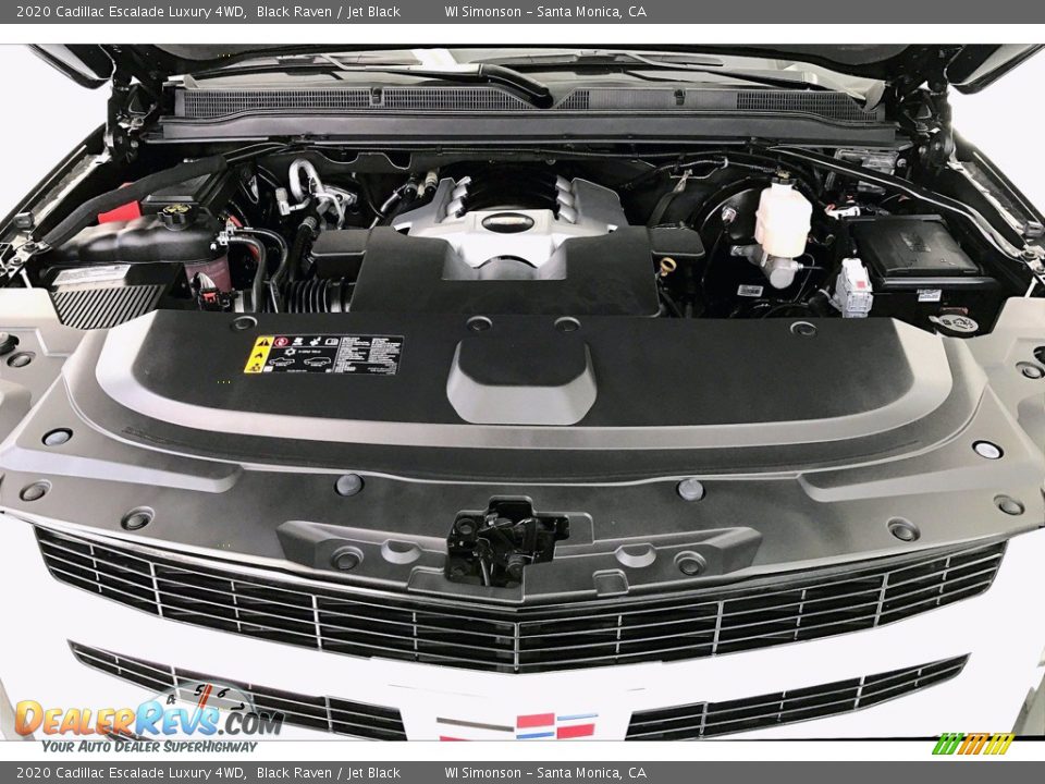 2020 Cadillac Escalade Luxury 4WD 6.2 Liter OHV 16-Valve VVT V8 Engine Photo #9