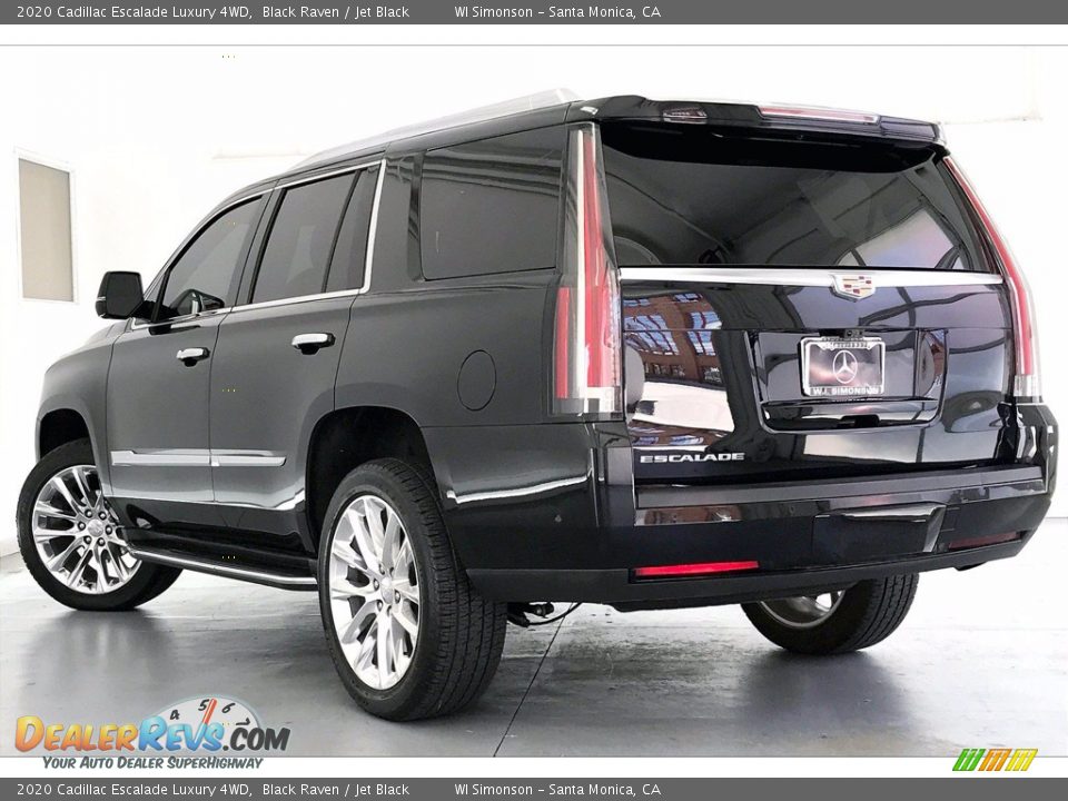 2020 Cadillac Escalade Luxury 4WD Black Raven / Jet Black Photo #10