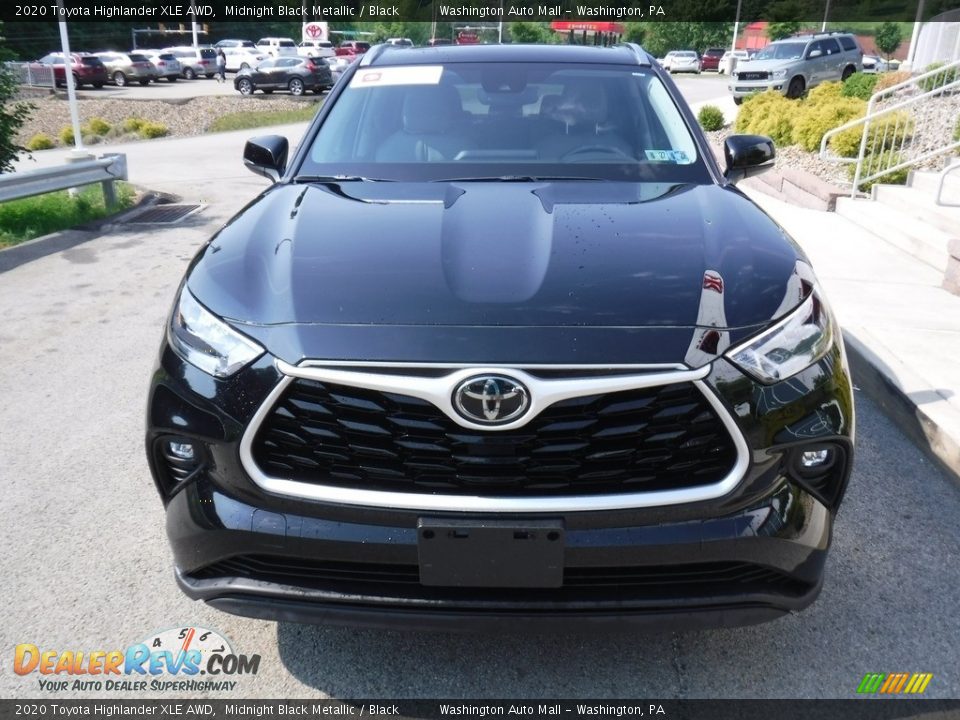 2020 Toyota Highlander XLE AWD Midnight Black Metallic / Black Photo #15