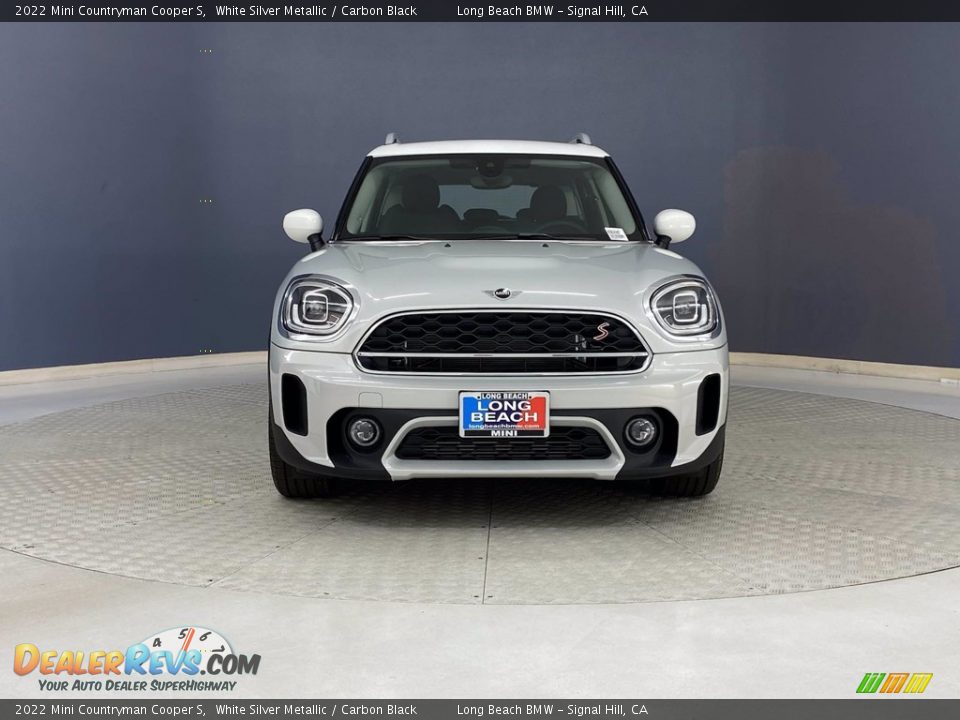 2022 Mini Countryman Cooper S White Silver Metallic / Carbon Black Photo #2