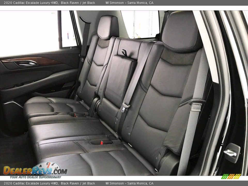 Rear Seat of 2020 Cadillac Escalade Luxury 4WD Photo #20