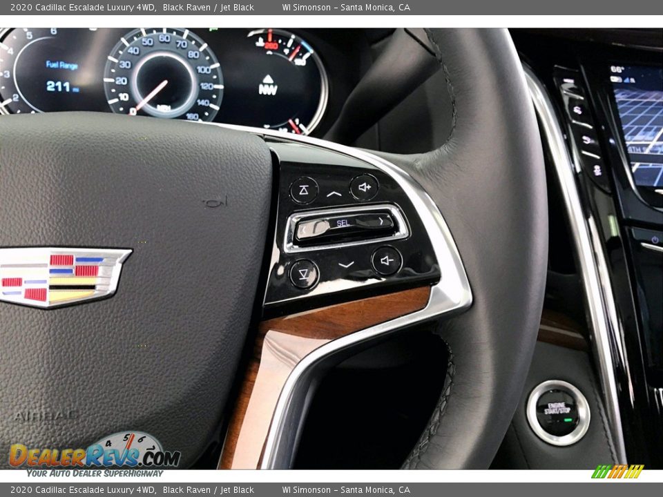 2020 Cadillac Escalade Luxury 4WD Steering Wheel Photo #22