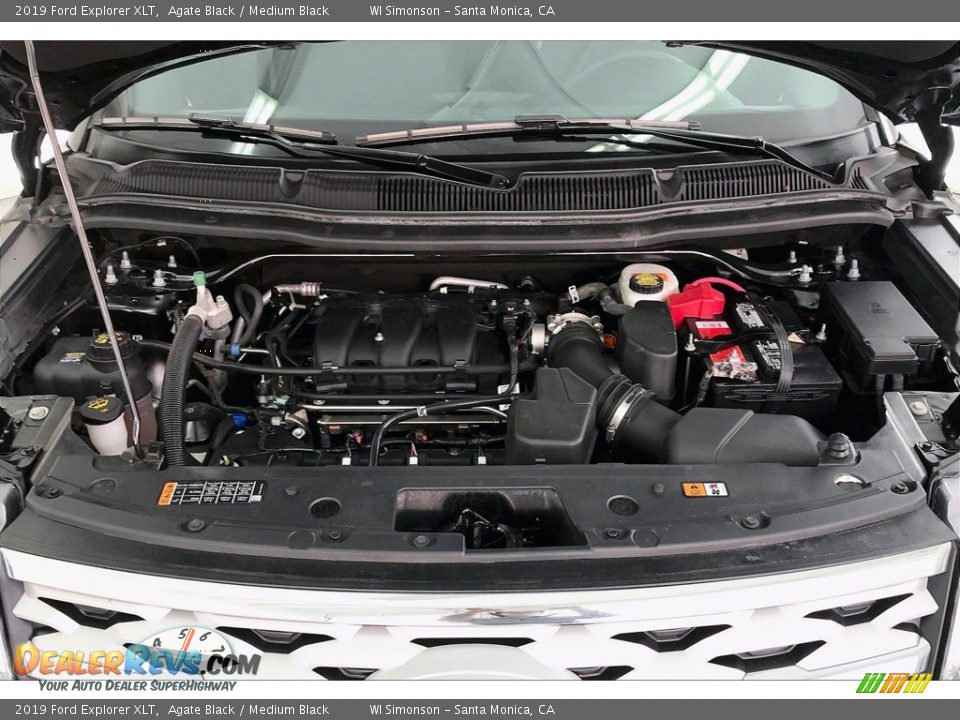 2019 Ford Explorer XLT 3.5 Liter DOHC 24-Valve Ti-VCT V6 Engine Photo #9