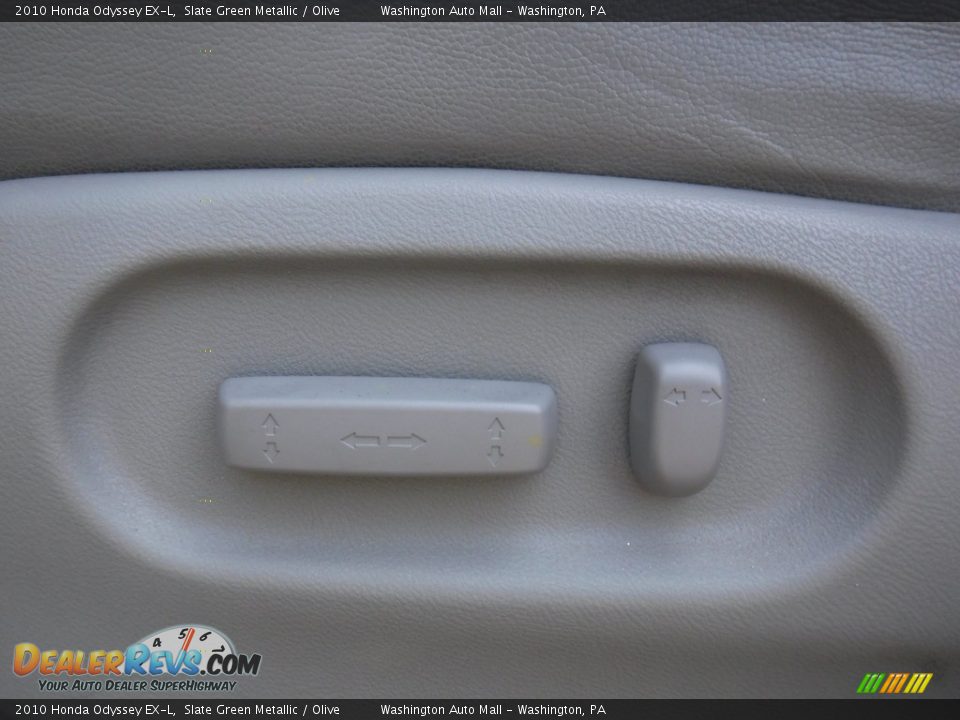 2010 Honda Odyssey EX-L Slate Green Metallic / Olive Photo #21