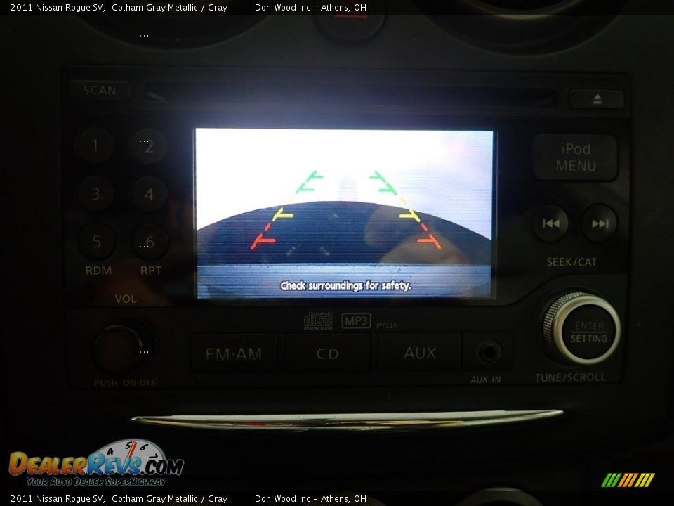 2011 Nissan Rogue SV Gotham Gray Metallic / Gray Photo #2