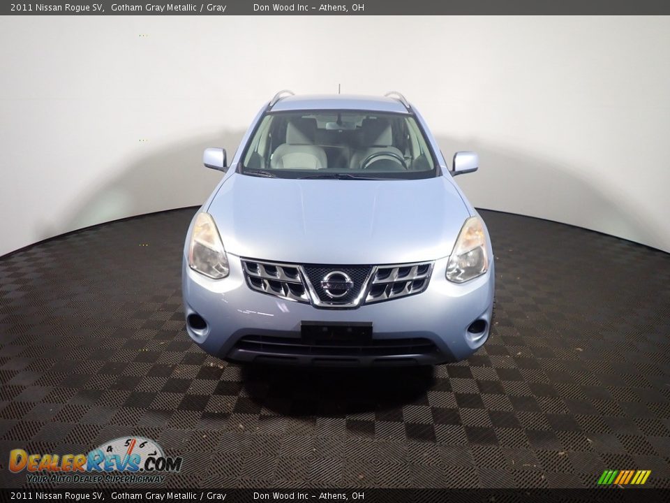 2011 Nissan Rogue SV Gotham Gray Metallic / Gray Photo #5