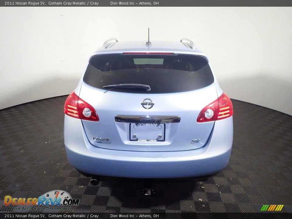 2011 Nissan Rogue SV Gotham Gray Metallic / Gray Photo #13