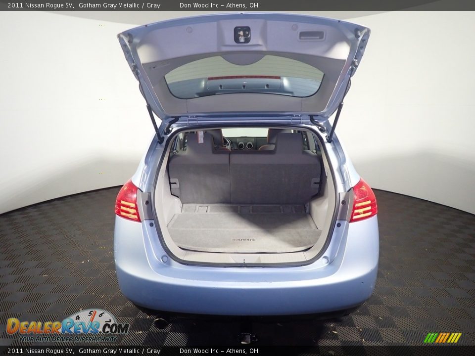 2011 Nissan Rogue SV Gotham Gray Metallic / Gray Photo #14