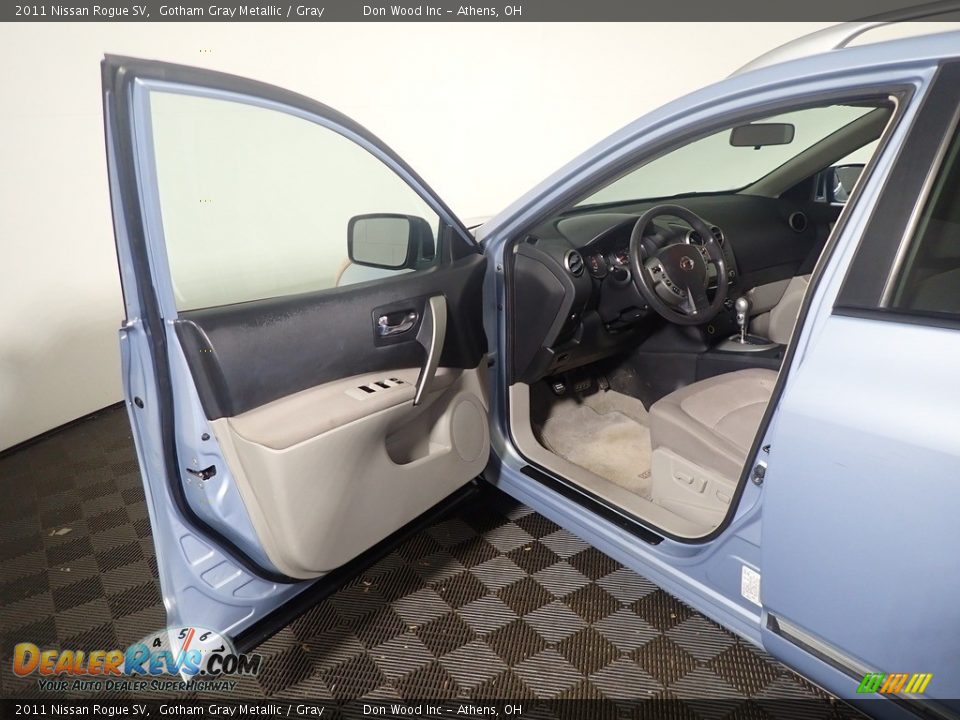 2011 Nissan Rogue SV Gotham Gray Metallic / Gray Photo #20