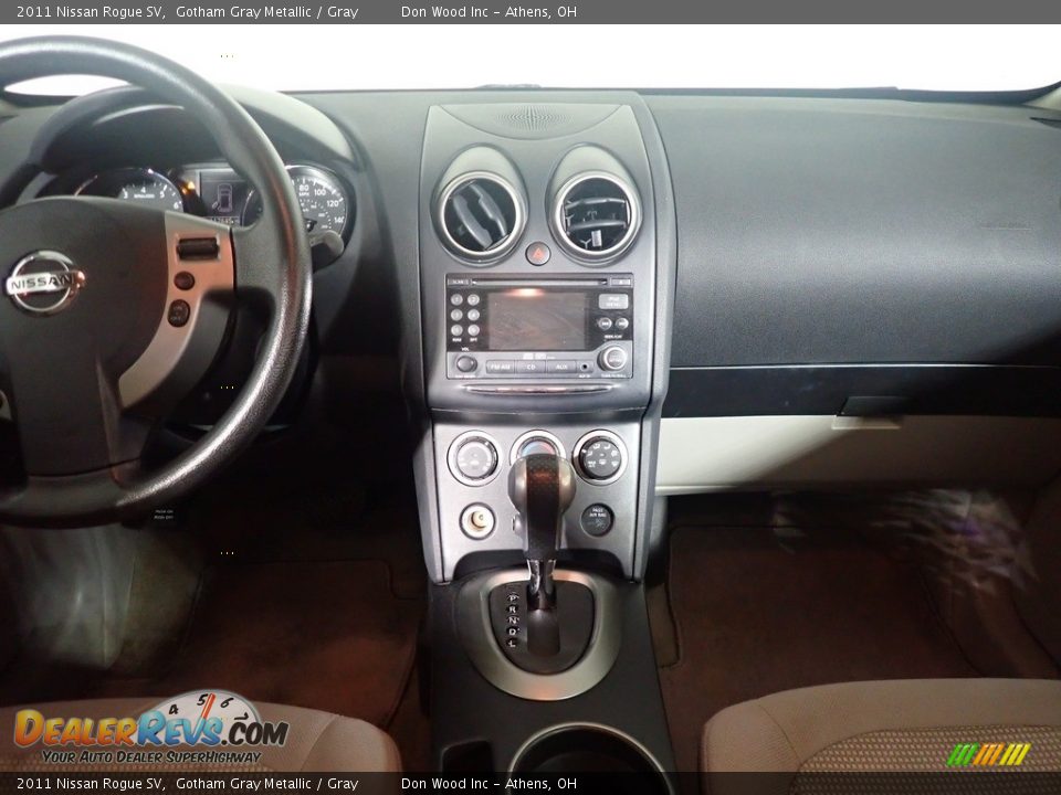 2011 Nissan Rogue SV Gotham Gray Metallic / Gray Photo #25