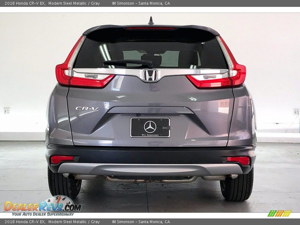 2018 Honda CR-V EX Modern Steel Metallic / Gray Photo #3